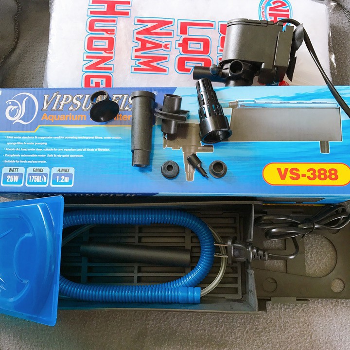 BƠM MÁNG VS-388 Vipsun Fish LỌC NƯỚC HỒ CÁ