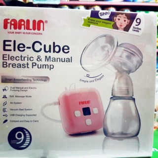 Bình hút sữa bằng điện farlin tặng chậu tắm