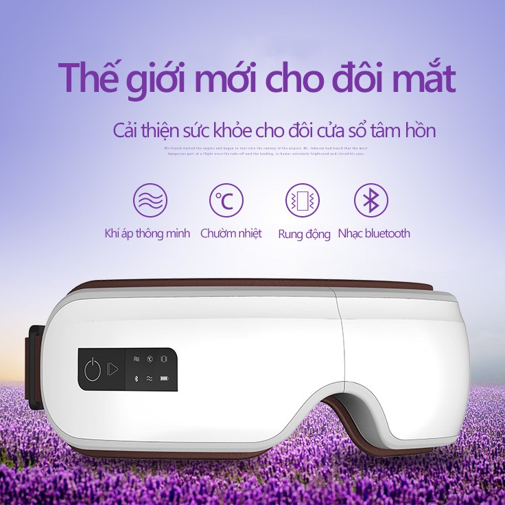 HM506 Máy massage mắt chức năng Bluetooth nghe nhạc HM506