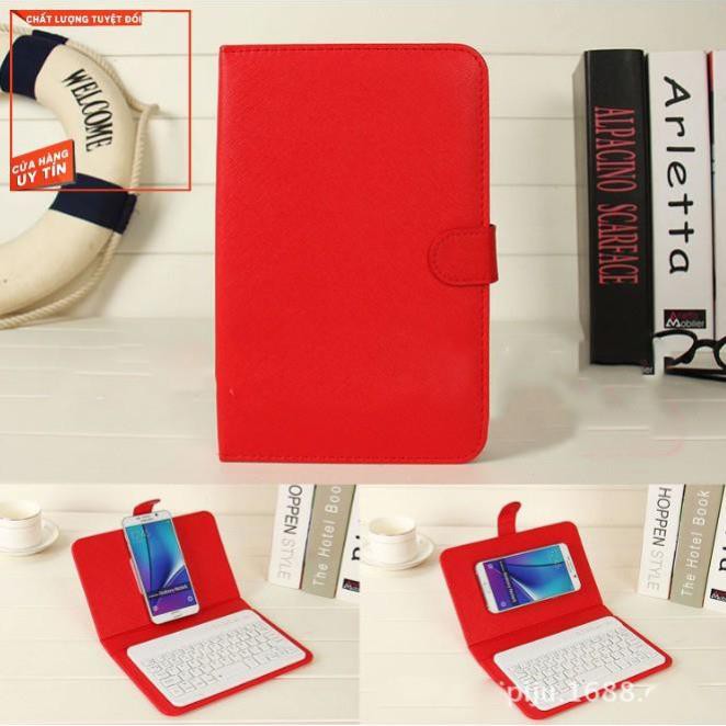 Gía rẻ BỘ BAO DA KẾT HỢP BÀN PHÍM BLUETOOTH ĐIỆN THOẠI Pika shop