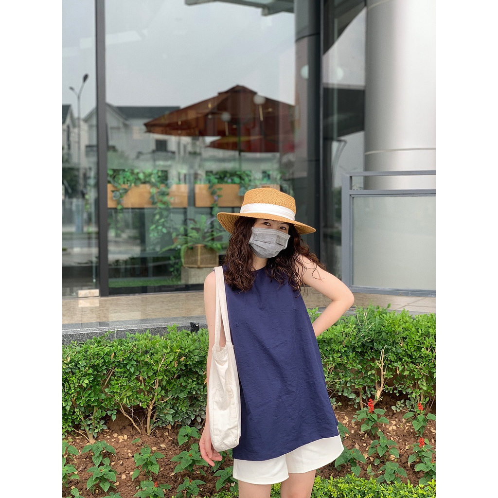 Áo Balo Nữ,Khuy Sau, Chất Đũi, Phong Cách Hàn Quốc The Almond | BigBuy360 - bigbuy360.vn