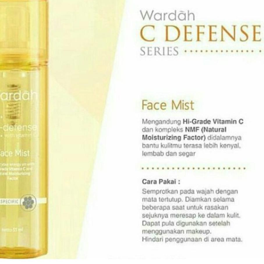 ➲ Xịt khoáng Wardah C-Defense 55ml chất lượng cao | WebRaoVat - webraovat.net.vn