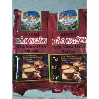 [Date mới] COMBO 10 GÓI TRÀ SÂM DỨA BẢO NGÂN TÚI LỌC GÓI 350g