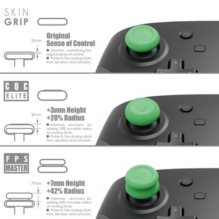 Núm bọc Thumb Grip Set hãng Skull & Co cho analog Pro Controller / DualShock 4 / DualSense