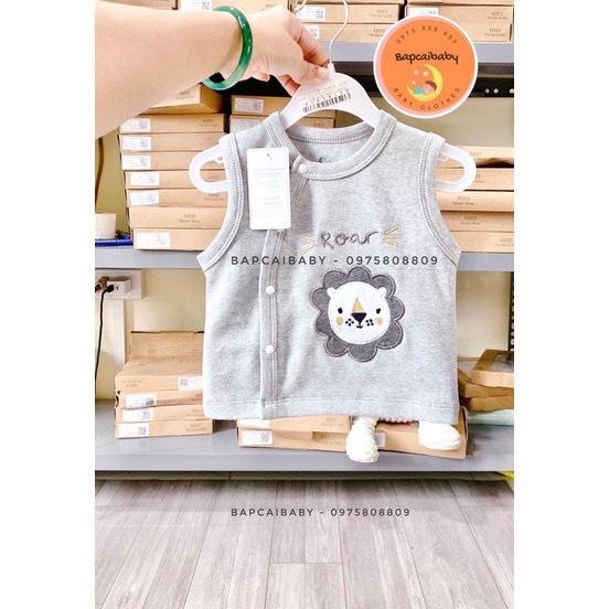 Gile Moon cài giữa cho bé trai bé gái, ghie nỉ mỏng cài lệch 6-9m /2-3y
