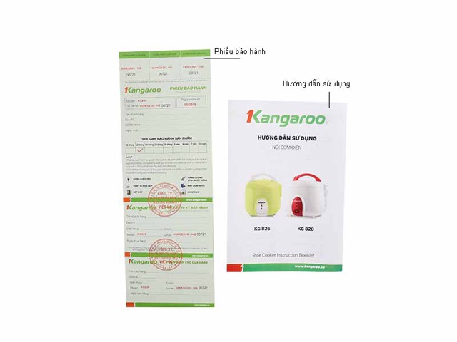 Nồi Cơm Điện Kangaroo KG826 Lòng Dày BH Toàn Quốc