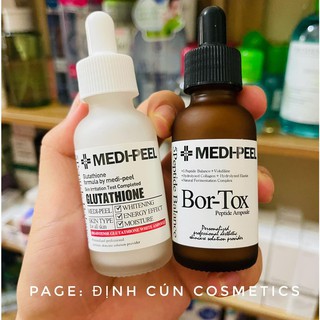 SERUM MEDI-PEEL Bor-Tox , Dưỡng Trắng MEDI-PEEL Gluthione 600 White Ampoule