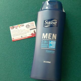 DẦU GỘI XÃ NAM SUAVE MEN 2 IN 1 SHAMPOO AND CONDITIONER OCEAN CHARGE 828ml thumbnail
