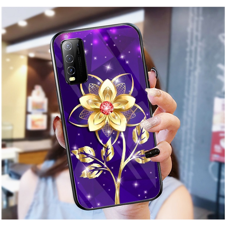 Ốp Lưng VIVO Y20,Y20S, Y12S  Ốp kính bóng cao cấp mới nhất