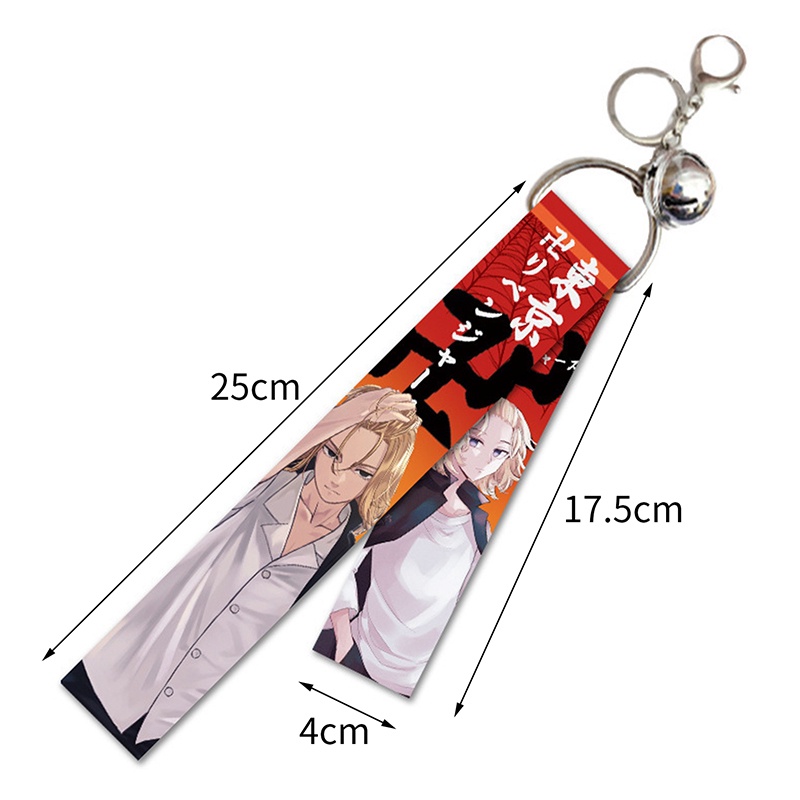 Tmdbyx Móc Khóa Gắn Dây Ruy Băng Anime Revengers Sano Manjirou Hanagaki Takemichi Tachibana Kawata