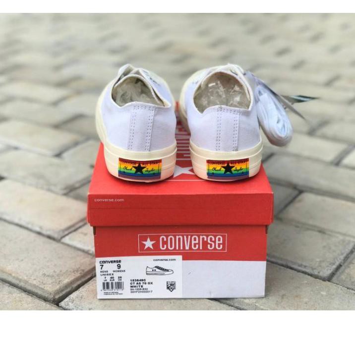 Giày Thể Thao Converse 70s Cổ Thấp Màu Trắng Phong Cách Việt Nam