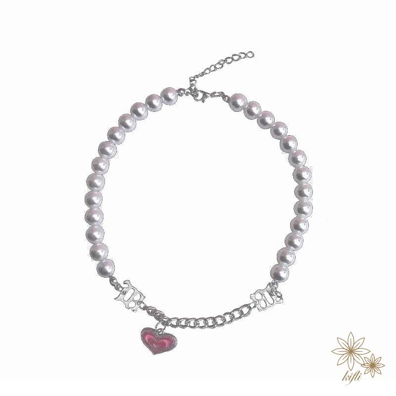 Vòng cổ kim loại dày phong cách hiphop châu âu