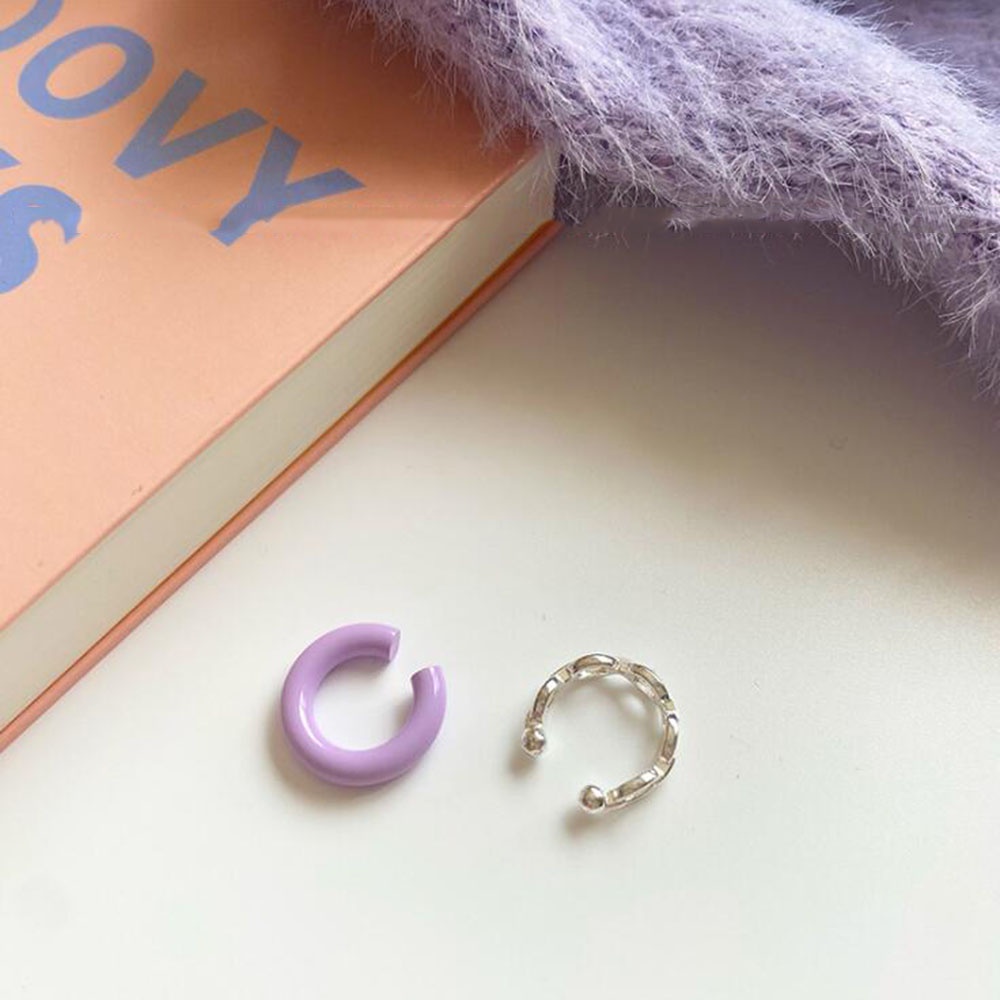 Bộ 2 Khuyên Tai Nữ Trang Tạo Hình Độc Đáo