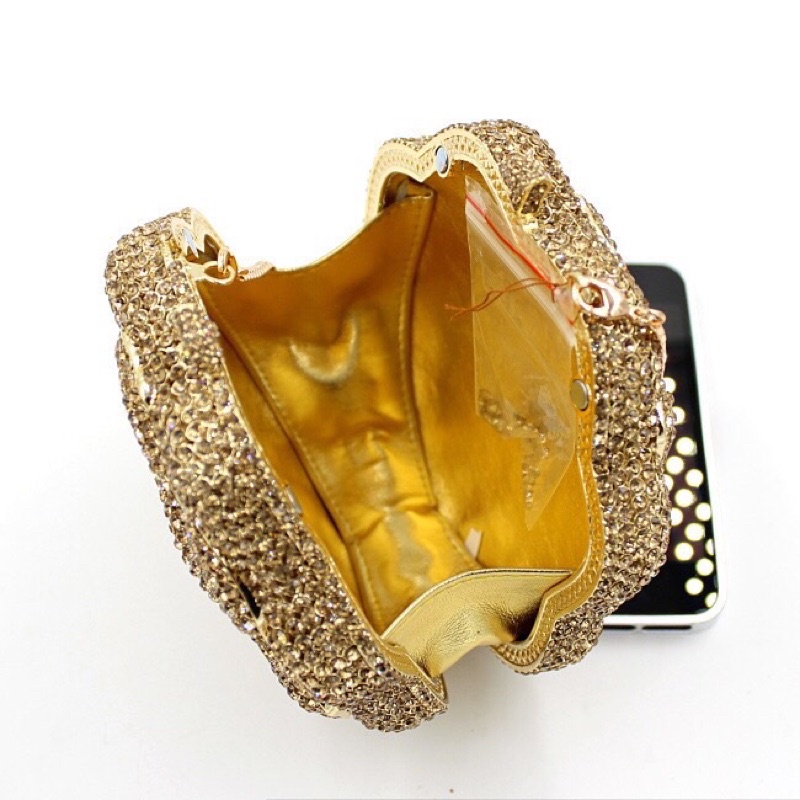 Cốp Đầm Dự Tiệc Kết Hình Bông  Hoa Sang Chảnh