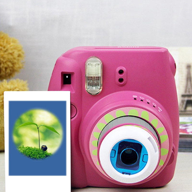 Bộ 4 Kính Lọc Màu Cho Máy Ảnh Fujifilm Instax Mini 7s / 8 / 8 +