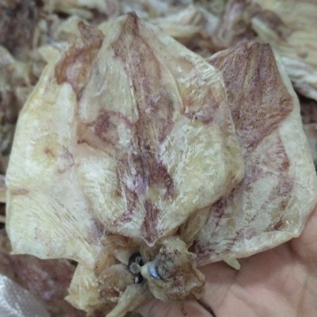 [Hình thật] 500g Khô mực đồng tiền Cà Mau, nướng-rim-nấu mì nấu súp ngọt ngon (hình thật)