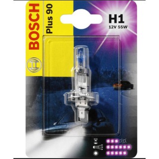 Bóng đèn (Đảm bảo Bosch chính hãng) tăng sáng 90% ( H1 + H4 + H7 )