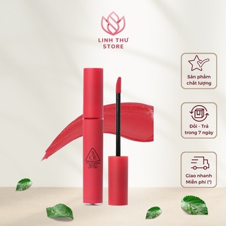 Son 3ce Velvet Lip Tint son kem lì đẹp lâu trôi mềm môi nhiều tông màu tùy chọn