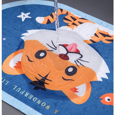 Thảm lau chân Silicon trải sàn siêu thấm hút nước chống trượt cao cấp đế cao su chất siêu dày phòng tắm