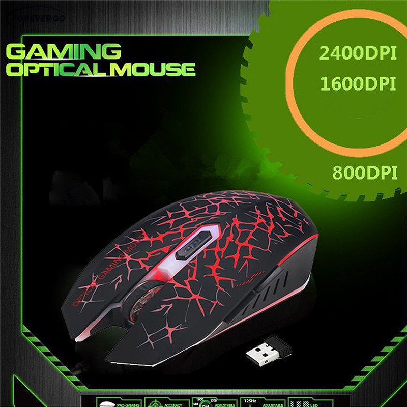 Chuột Quang Không Dây 2.4ghz Dùng Để Chơi Game