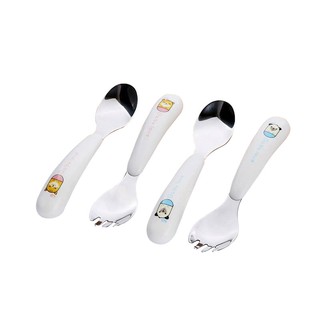 Bộ thìa nĩa chất liệu thép không gỉ cho bé