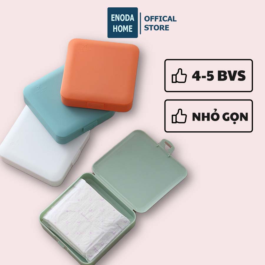 Hộp Đựng Băng Vệ Sinh, Vật Nhỏ Enoda Home Tiện Lợi Khi Mang Ra Ngoài P006