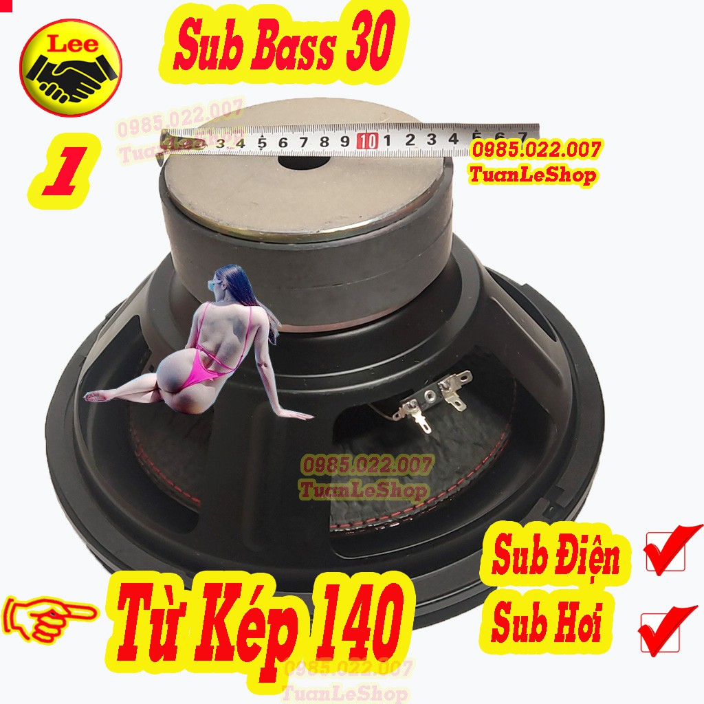 LOA SUB 30 COIL 50 TỪ KÉP 140 -  LOA SUB 3 TAC - GIÁ 1 CHIẾC