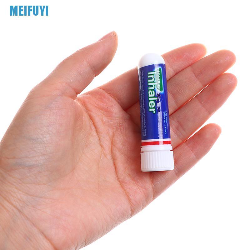 [Hàng mới về] Bộ 5 ống tinh dầu hít mũi Starrub giảm tình trạng kích ứng mũi bằng thảo dược tự nhiên 439v