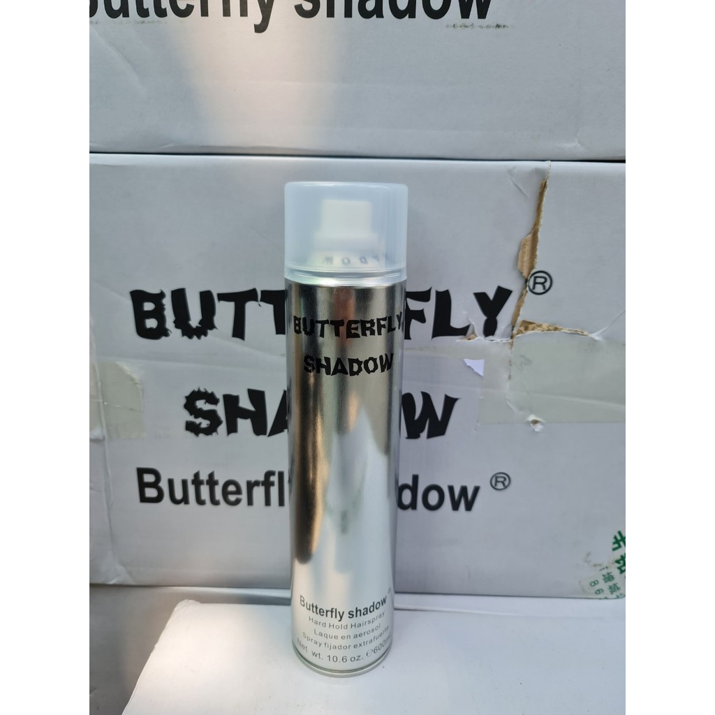 CHUẨN LOẠI 1 Gôm xịt tóc Butterfly Shadow 600ML chính hãng (Keo xịt tóc)