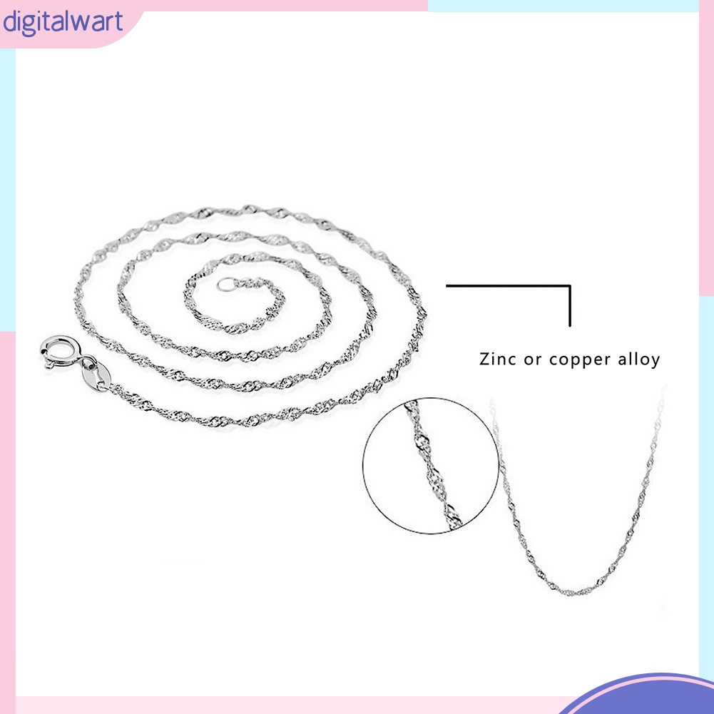 Vòng Cổ Choker Mỏng Lấp Lánh 16 / 18 / 20 / 22 / 24inch