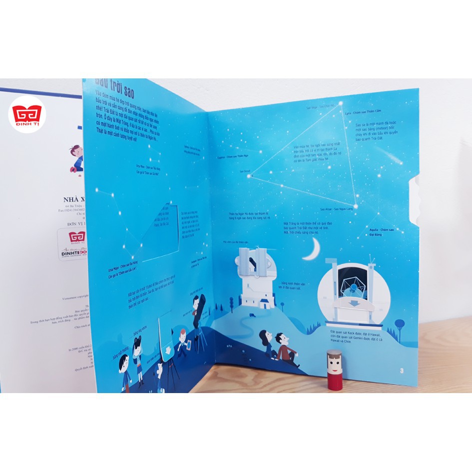 [Mã LIFEMALL250254 giảm 15% đơn 250K] Sách - The Ultimate Book Of Space - Sách Đa Tương Tác Vũ Trụ