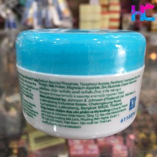 Kem dưỡng ẩm Johnson’s Baby nắp xanh 50g (bao bì mới)