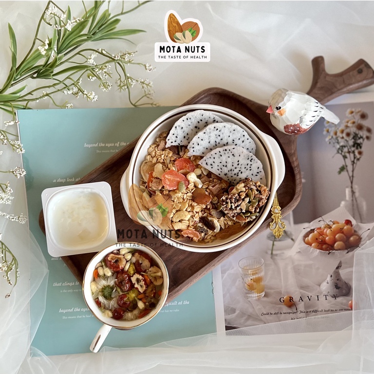 Ngũ cốc giảm cân granola MOTA ăn liền giòn thơm