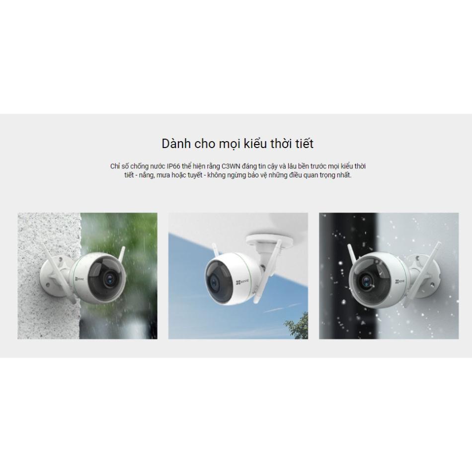 [CHÍNH HÃNG] Camera Wifi, Camera Ngoài Trời Wifi 2MP EZVIZ C3WN HD 1080P Hồng Ngoại - Hàng chính hãng bảo hành 24 tháng | BigBuy360 - bigbuy360.vn