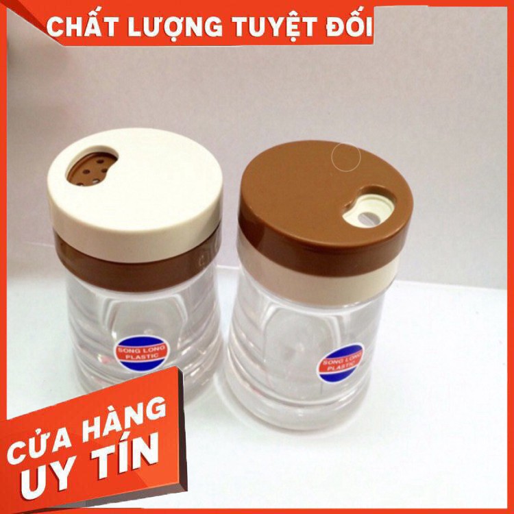 {Rẻ Vô Địch} Lọ đựng tăm tiêu muối cao cấp nhựa Việt Nhật | Hũ đựng tăm