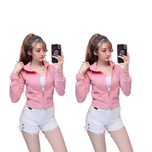 Áo Khoác Thun Nữ Tay Dài Phom Lững Free Size Dưới 55Kg  - KTQN TSHIRT AND UNIFORM