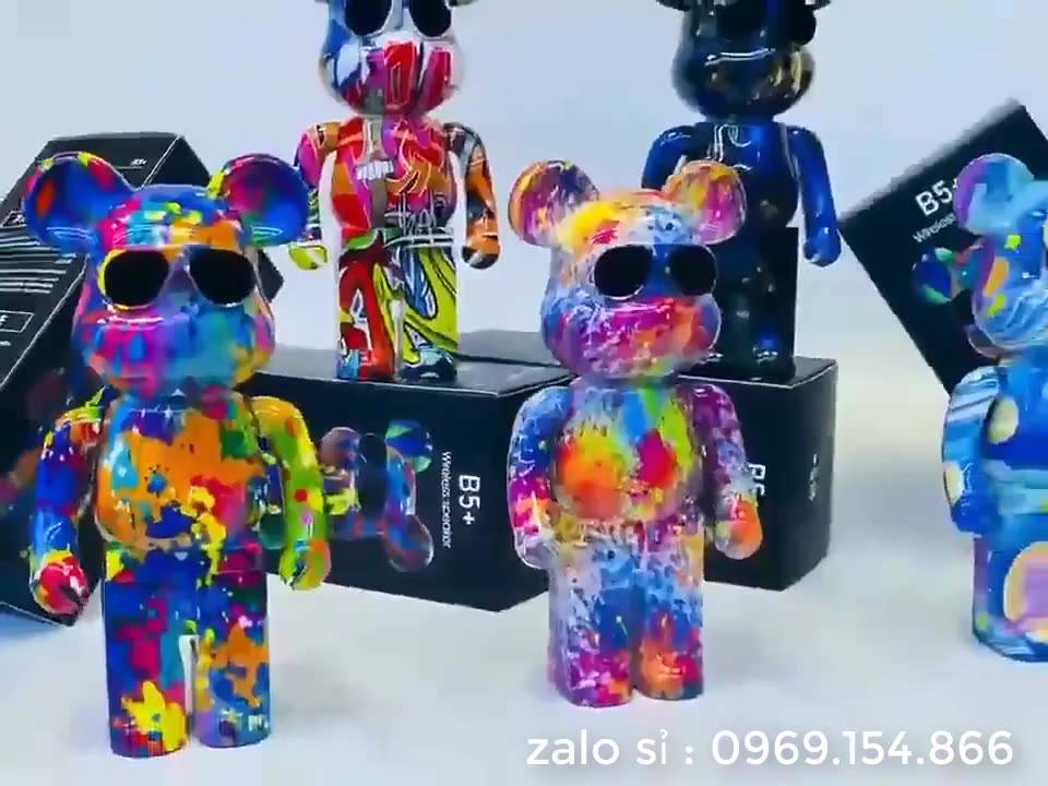 [Mã ELAUG giảm 6% đơn 50K] Loa Bluetooth B5+ Bearbrick Kaws B5 Plus Hình Gấu, Âm Thanh Sống Động, Nghe Nhạc Cực Hay | BigBuy360 - bigbuy360.vn