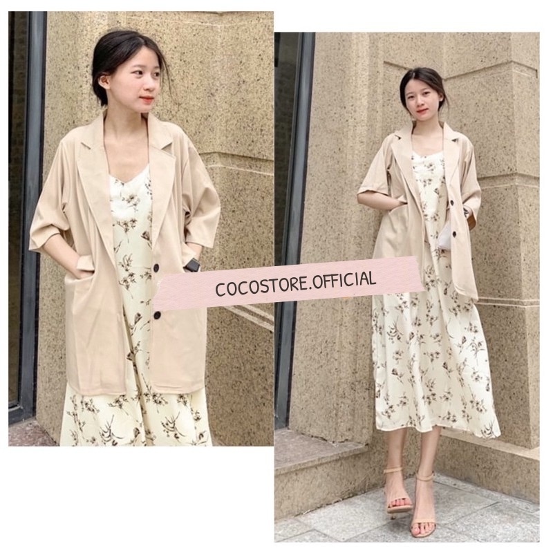 Blazer Ngắn Tay-Blazer cộc tay nữ Phong Cách Ulzzang CỎ STORE BL01