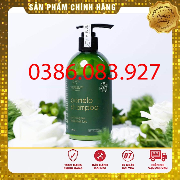 [CHÍNH HÃNG] Dầu gội bưởi VIJULLY kích thích mọc tóc trị gãy rụng tóc