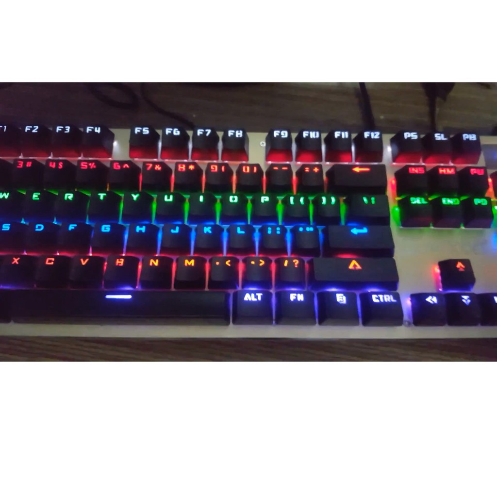 Bàn phím cơ thật Bosston với thiết kế bàn phím cơ kiểu dáng rất phá cách, có led ZP11142