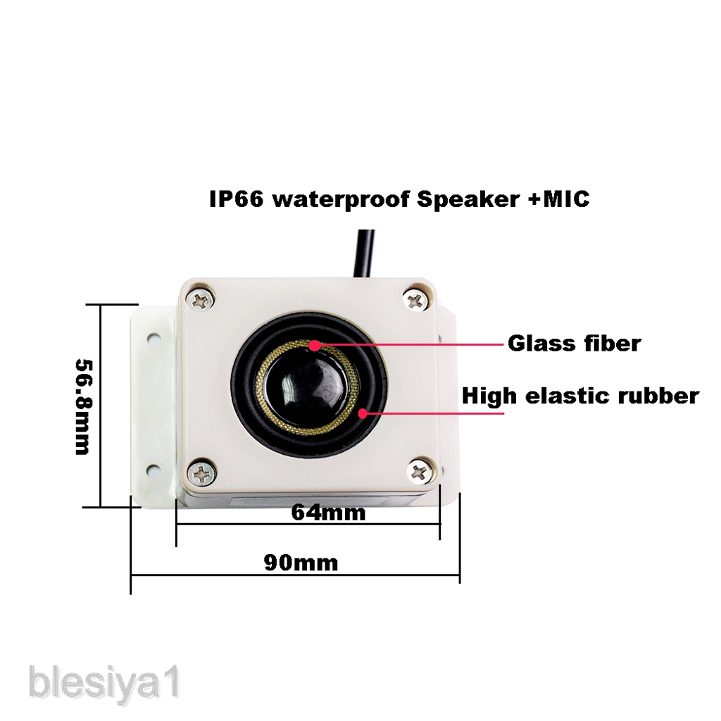 Loa ngoài trời chống nước có mic cho camera an ninh | BigBuy360 - bigbuy360.vn