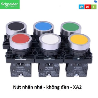 Nút nhấn nhả không đèn Schneider XA2 - Phi 22mm, Giá cho 1 cái