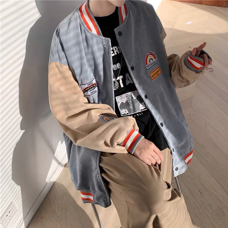 Áo Khoác BOMBER, Áo Khoác Bóng Chày Nam Nữ Ulzzang Unisex Style Đường Phố By.camcam | BigBuy360 - bigbuy360.vn