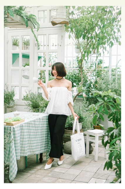 Quần lụa ống rộng THE CIU - Silk Cullote Pant