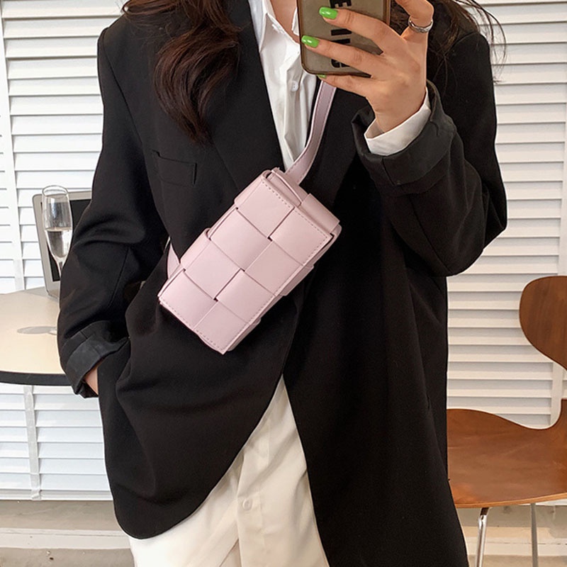 Túi đeo chéo IELGY dạng dệt thời trang sành điệu cho nữ