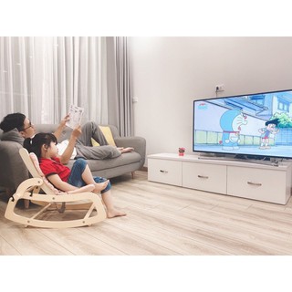 Ghế gỗ bập bênh đa năng