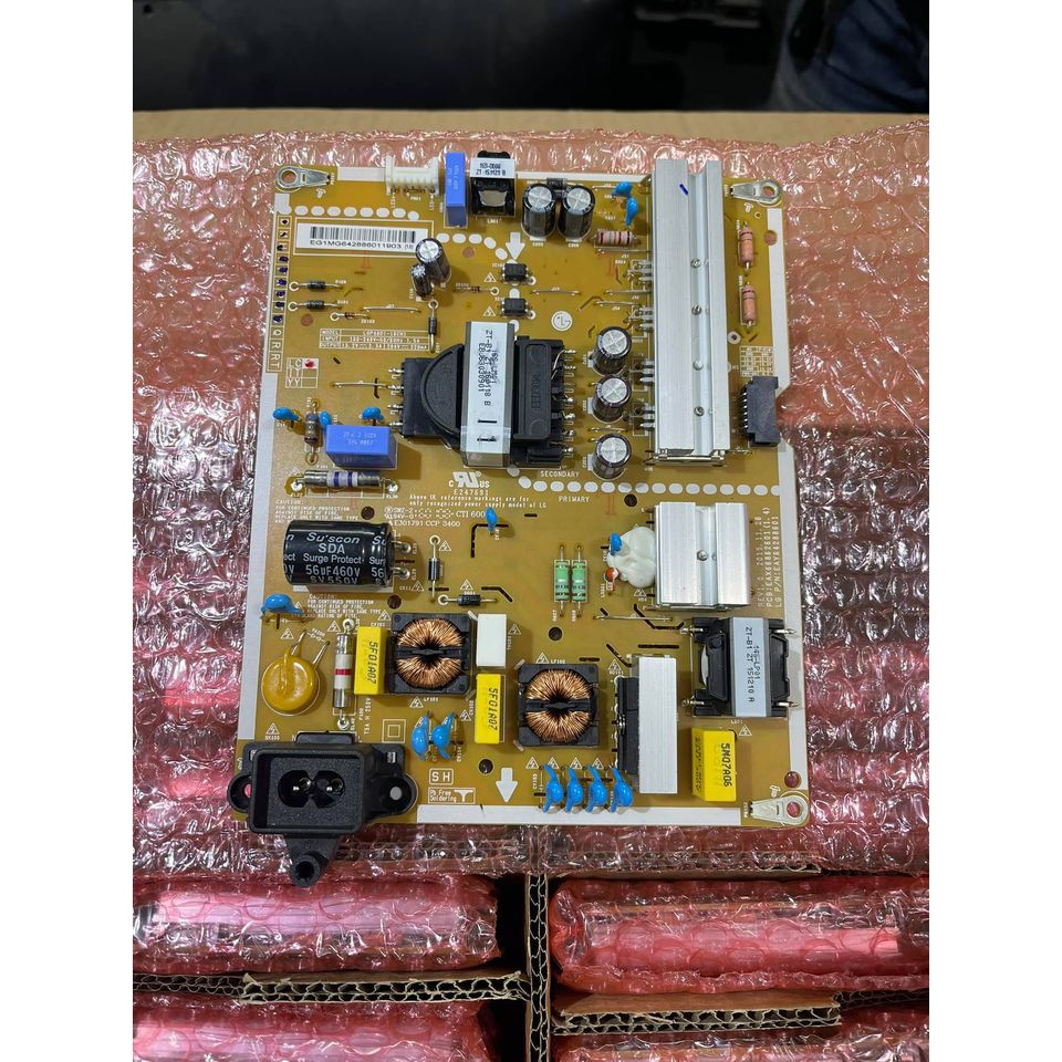 Board mạch nguồn TIVI LG model : 40LF630T 43LF630T 40LF632T 43LF632T 49LF630 49LF632 chính hãng mới 100%