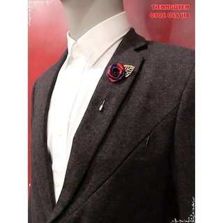 Ghim cài áo - ghim cài vest cưới Hoa Vải, Phụ kiện cài áo nam nữ - Tien Nguyen