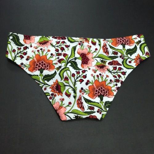 Quần bơi nữ Antonio Melani trắng in hoa cam AM330398 ( TH8983 ) | BigBuy360 - bigbuy360.vn