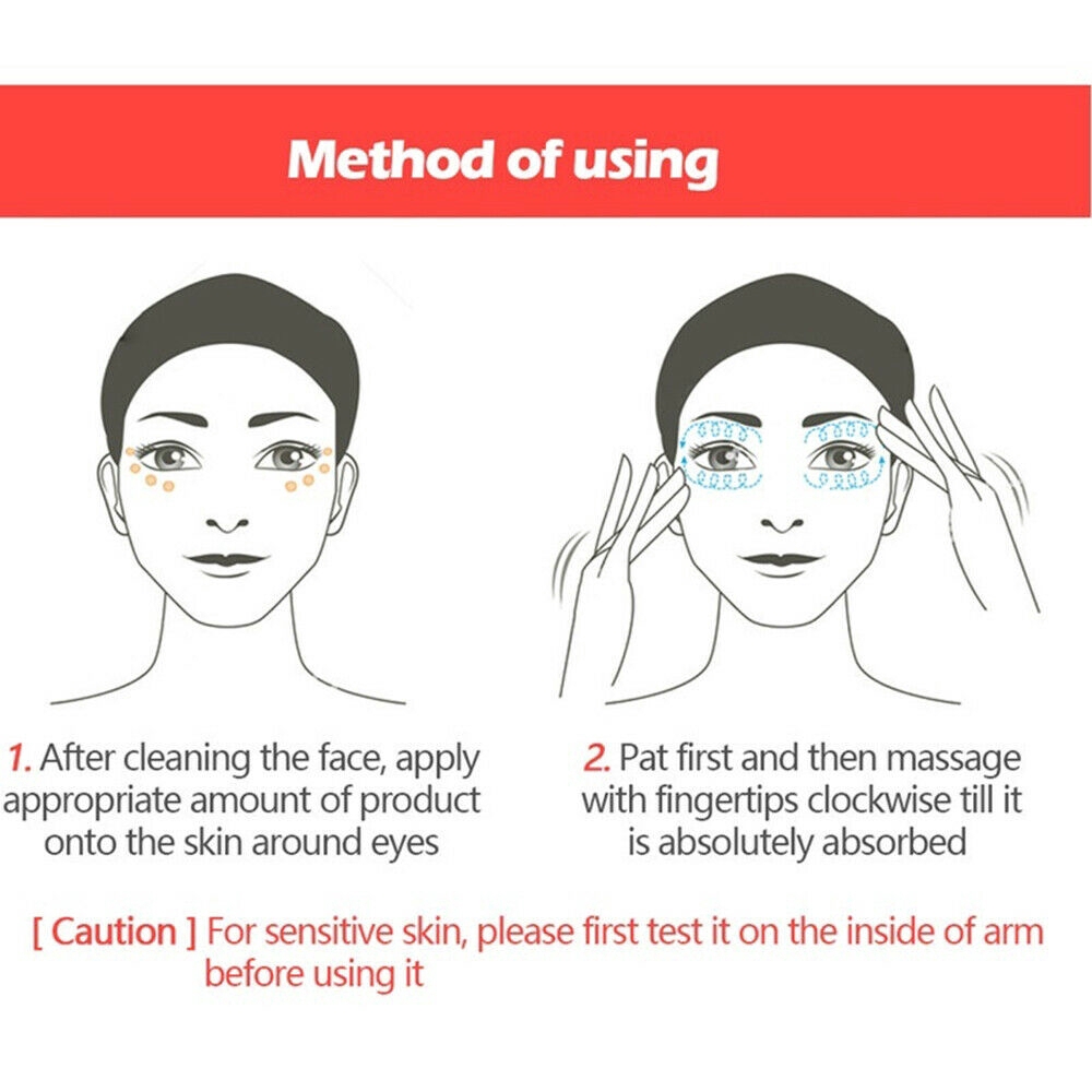 [Hàng mới về] Kem mắt 1ml dưỡng chăm sóc giảm bọng mắt nếp nhăn chống lão hóa hiệu quả